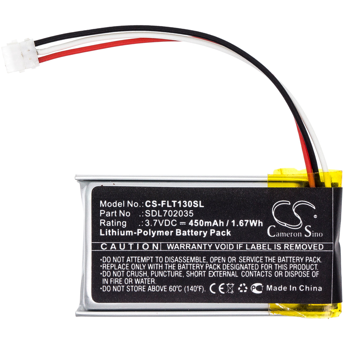 Replacement Battery for Flir One Pro – Thermal Camera – 450mAh / 3.7V