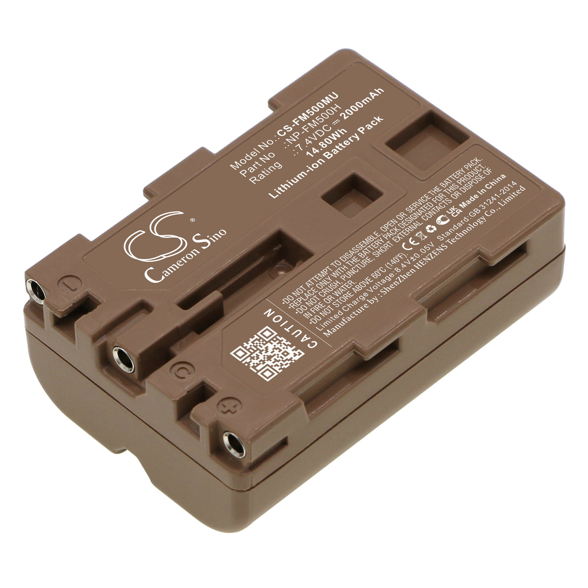 Replacement Battery for Sony DSLR-A100 – Camera – 2000mAh / 7.4V