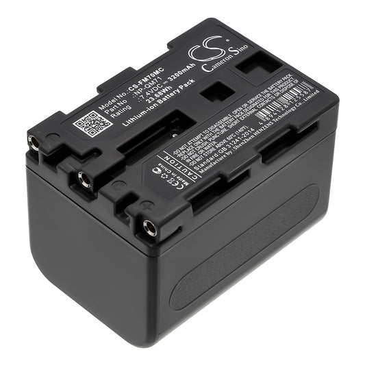 Replacement Battery for Sony CCD-TRV108 – Camera – 3200mAh / 7.4V