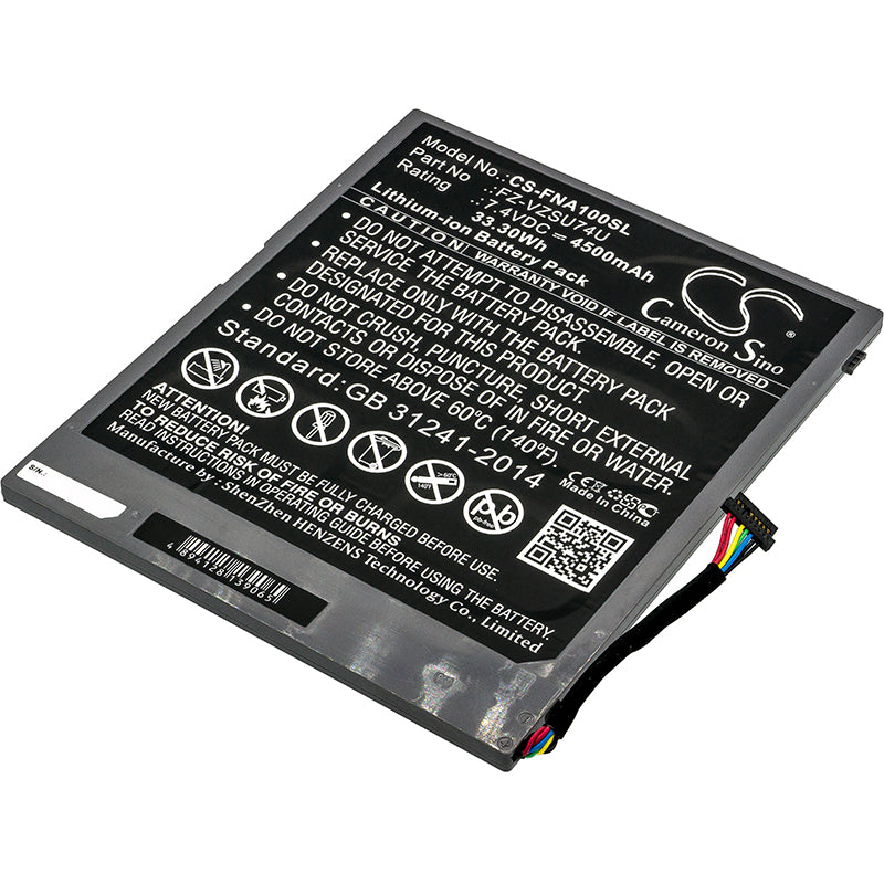 Replacement Battery for Panasonic Toughpad FZ-A1 – Tablet – 4500mAh / 7.4V - image 1