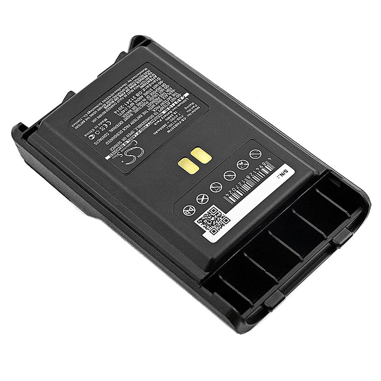Replacement Battery for YAESU  VX-351 – Two-Way Radio – 2600mAh / 19.24Wh / 7.4V