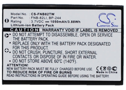 Replacement Battery for Dynascan  AD-09 – Two-Way Radio – 1050mAh / 3.89Wh / 3.7V