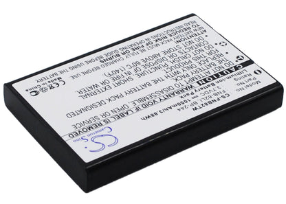 Replacement Battery for SystemGear  MET-1000 – Two-Way Radio – 1050mAh / 3.89Wh / 3.7V