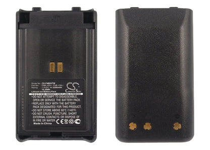 Replacement Battery for Vertex  VX350 – Two-Way Radio – 2200mAh/16.28Wh / 7.4V