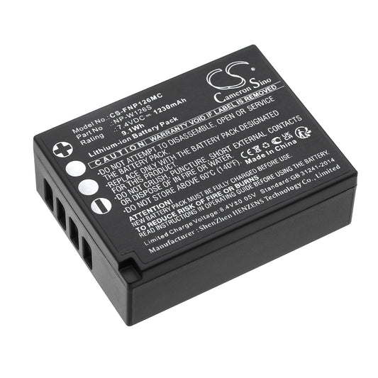 Replacement Battery for Fujifilm FinePix HS30EXR – Camera – 1230mAh / 7.4V