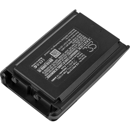 Replacement Battery for Vertex  VX-230 – Two-Way Radio – 1600mAh / 11.84Wh / 7.4V