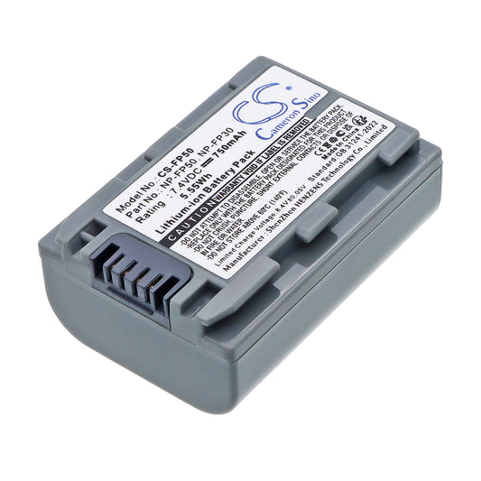 Replacement Battery for Sony DCR-SR40 – Camera – 750mAh / 7.4V