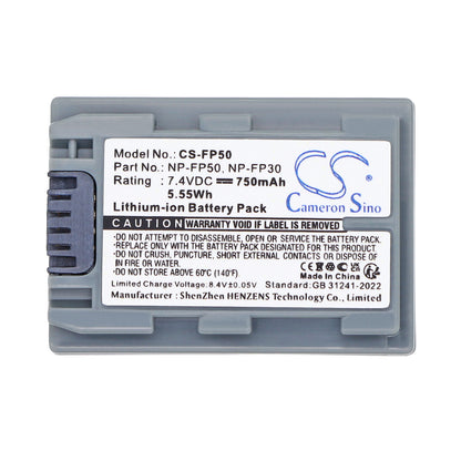 Replacement Battery for Sony DCR-SR40 – Camera – 750mAh / 7.4V