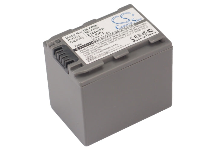 Replacement Battery for Sony  DCR-DVD105 – Camera – 2100mAh / 15.54Wh / 7.4V