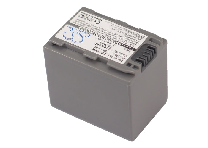 Replacement Battery for Sony  DCR-DVD105 – Camera – 2100mAh / 15.54Wh / 7.4V