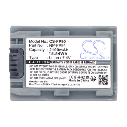 Replacement Battery for Sony DCR-HC28E – Camera – 2100mAh / 7.4V