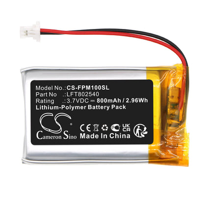 Replacement Battery for Fodsports  M1S Pro – Wireless Headset – 800mAh / 2.96Wh / 3.7V