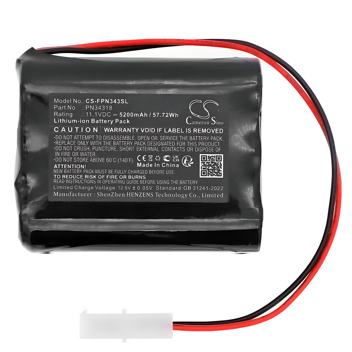 Replacement Battery for Foxpro banshee – Sports & Outdoors – 5200mAh / 11.1V