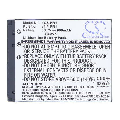 Replacement Battery for Sony Cyber-shot DSC-P200 – Camera – 900mAh / 3.7V