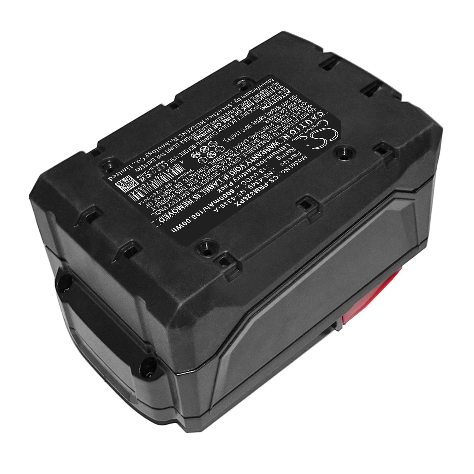 Replacement Battery for Fromm P326 – Strapping Tools – 6000mAh / 18V - image 4