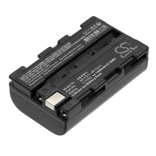 Replacement Battery for Sony CCD-CR1E – Camera – 1440mAh / 3.7V