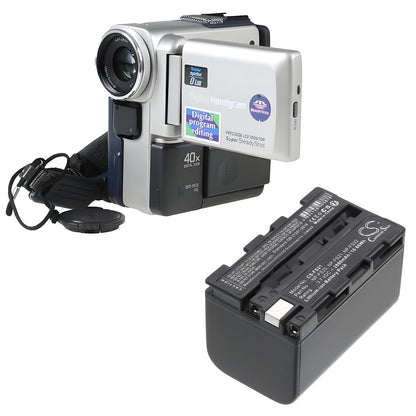 Replacement Battery for Sony DCR-PC5E – Camera – 2880mAh / 3.7V