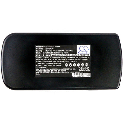 Replacement Battery for Festool  398338 – Power Tools – 2100mAh / 25.20Wh / 12.0V