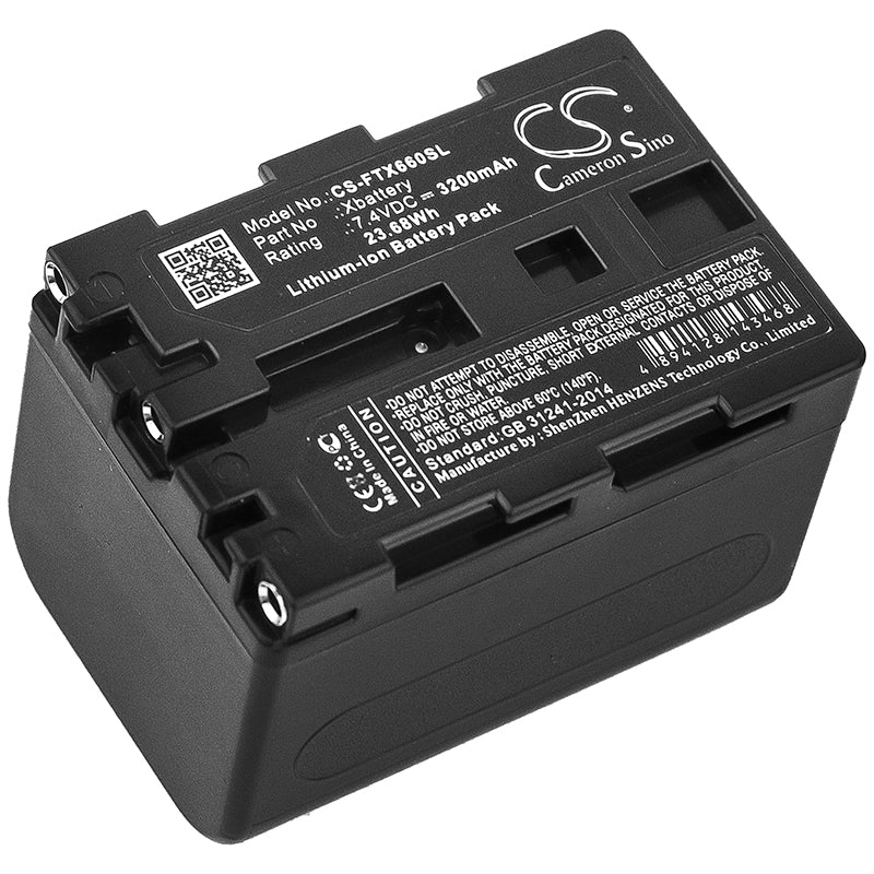 Replacement Battery for Fluke TiX1000 – Thermal Camera – 3200mAh / 7.4V