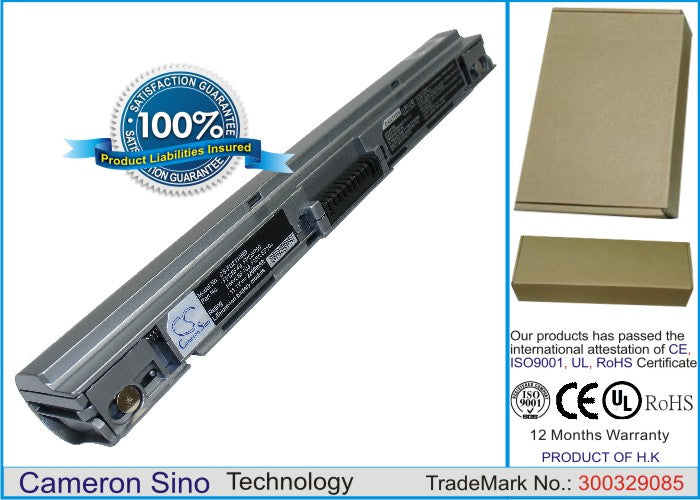 Replacement Battery for Fujitsu FMV-LifeBook 270LS – Notebook, Laptop – 2200mAh / 11.1V - image 1