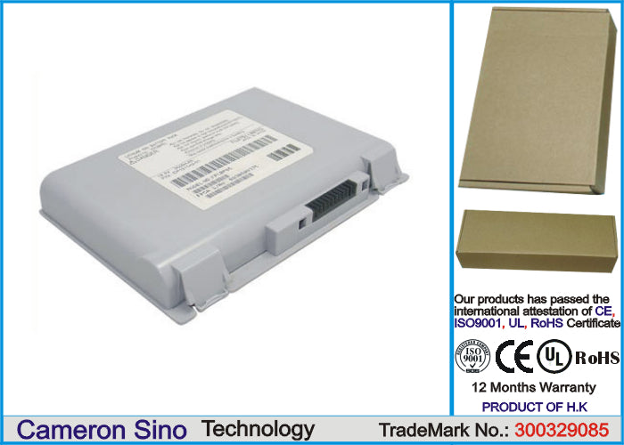 Replacement Battery for Fujitsu LifeBook C2210 – Notebook, Laptop – 4400mAh / 14.4V - image 1