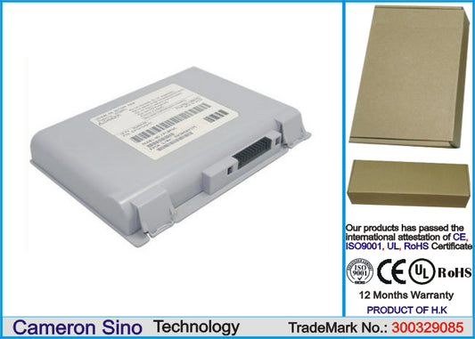 Replacement Battery for Fujitsu LifeBook C2210 – Notebook, Laptop – 4400mAh / 14.4V - image 1