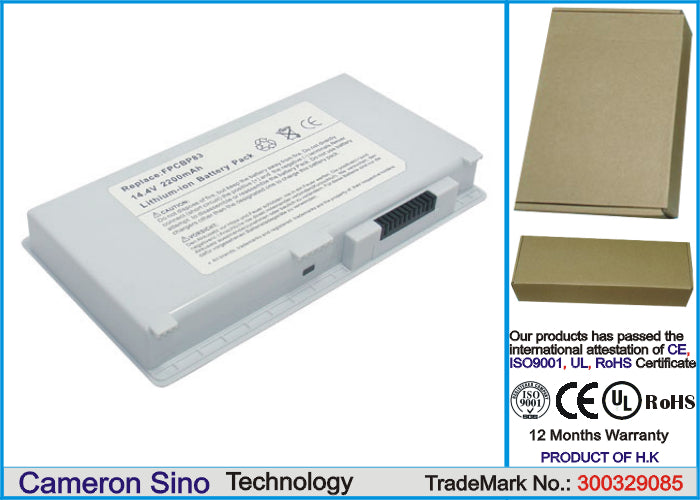 Replacement Battery for Fujitsu FMV-BIBLO NB75K – Notebook, Laptop – 2200mAh / 14.4V - image 1