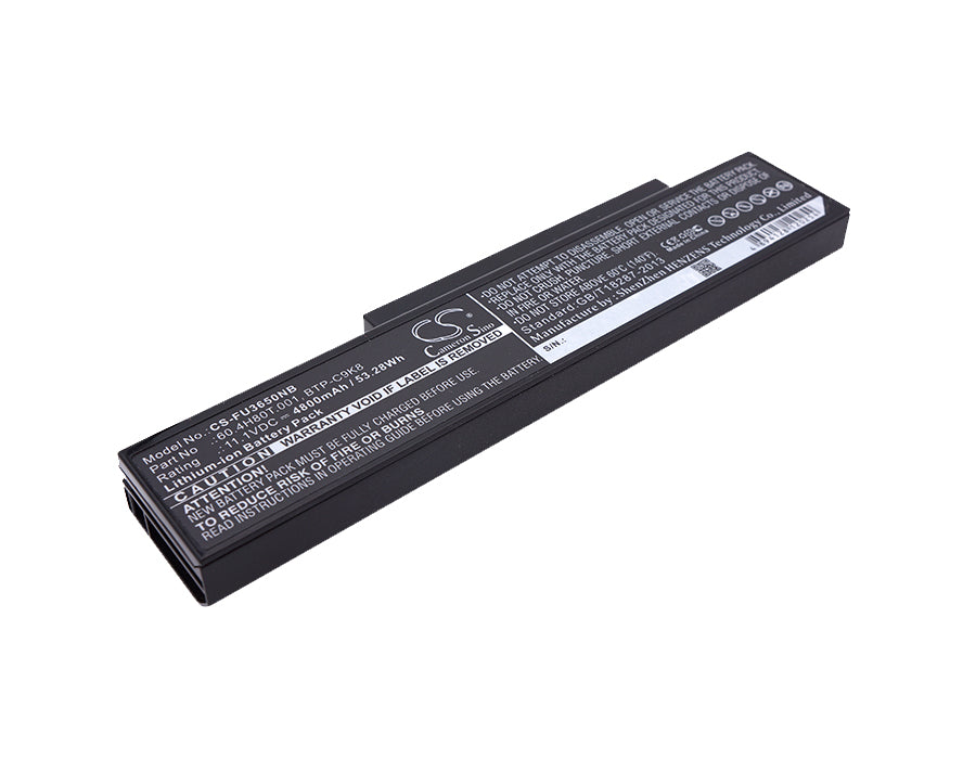 Replacement Battery for Fujitsu Amlio PA3650 – Notebook, Laptop – 4800mAh / 11.1V - image 1
