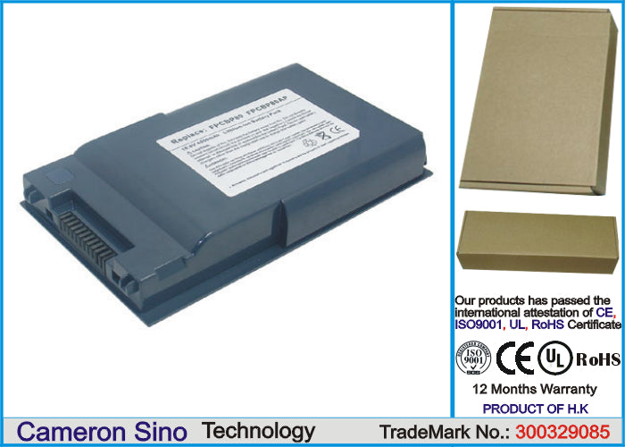 Replacement Battery for Fujitsu Lifebook S6200 – Notebook, Laptop – 4400mAh / 10.8V - image 1