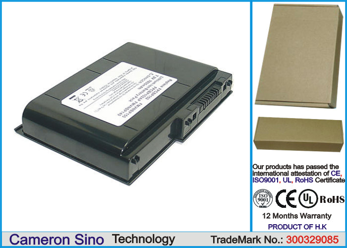 Replacement Battery for Fujitsu FMV-LifeBook B8220 – Notebook, Laptop – 7800mAh / 7.2V - image 1