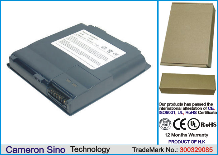 Replacement Battery for Fujitsu CELSIUS H230 – Notebook, Laptop – 2200mAh / 14.4V - image 1