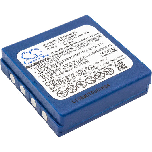 Replacement Battery for Hetronic | HBC | Abitron TGA – Crane Remote Control – 700mAh / 6V
