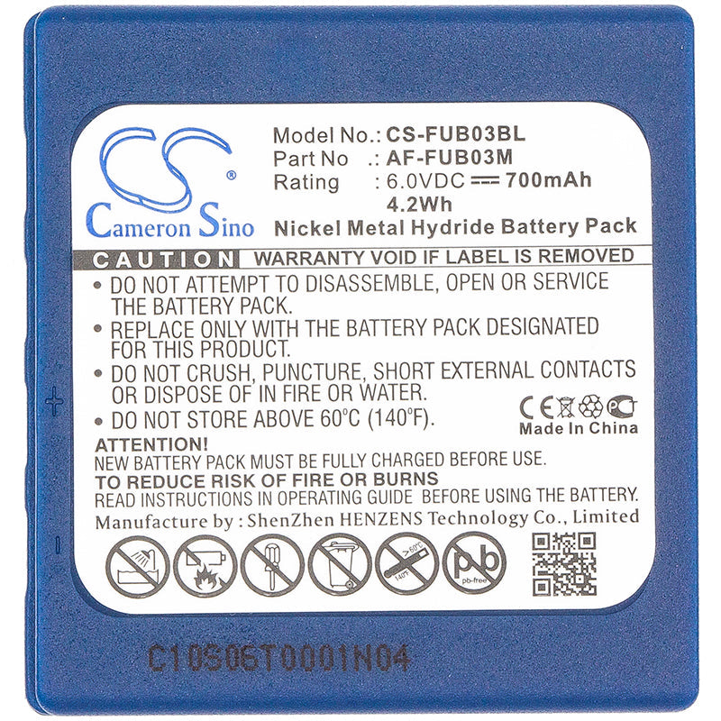 Replacement Battery for HBC  BA222060 – Crane Remote Control – 700mAh / 4.20Wh / 6.0V