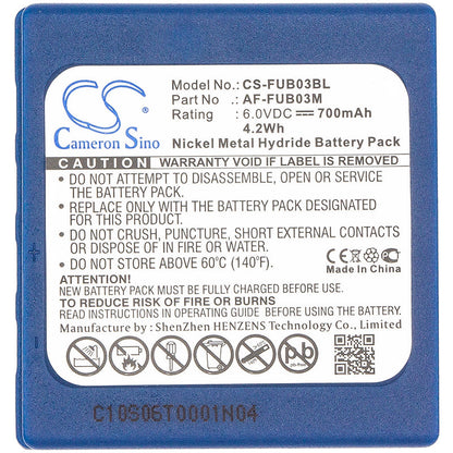 Replacement Battery for Hetronic  TGA – Crane Remote Control – 700mAh / 4.20Wh / 6.0V