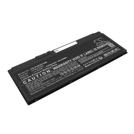 Replacement Battery for Fujitsu LifeBook E448-E4480M35SOIT – Notebook, Laptop – 3450mAh / 14.4V - image 1