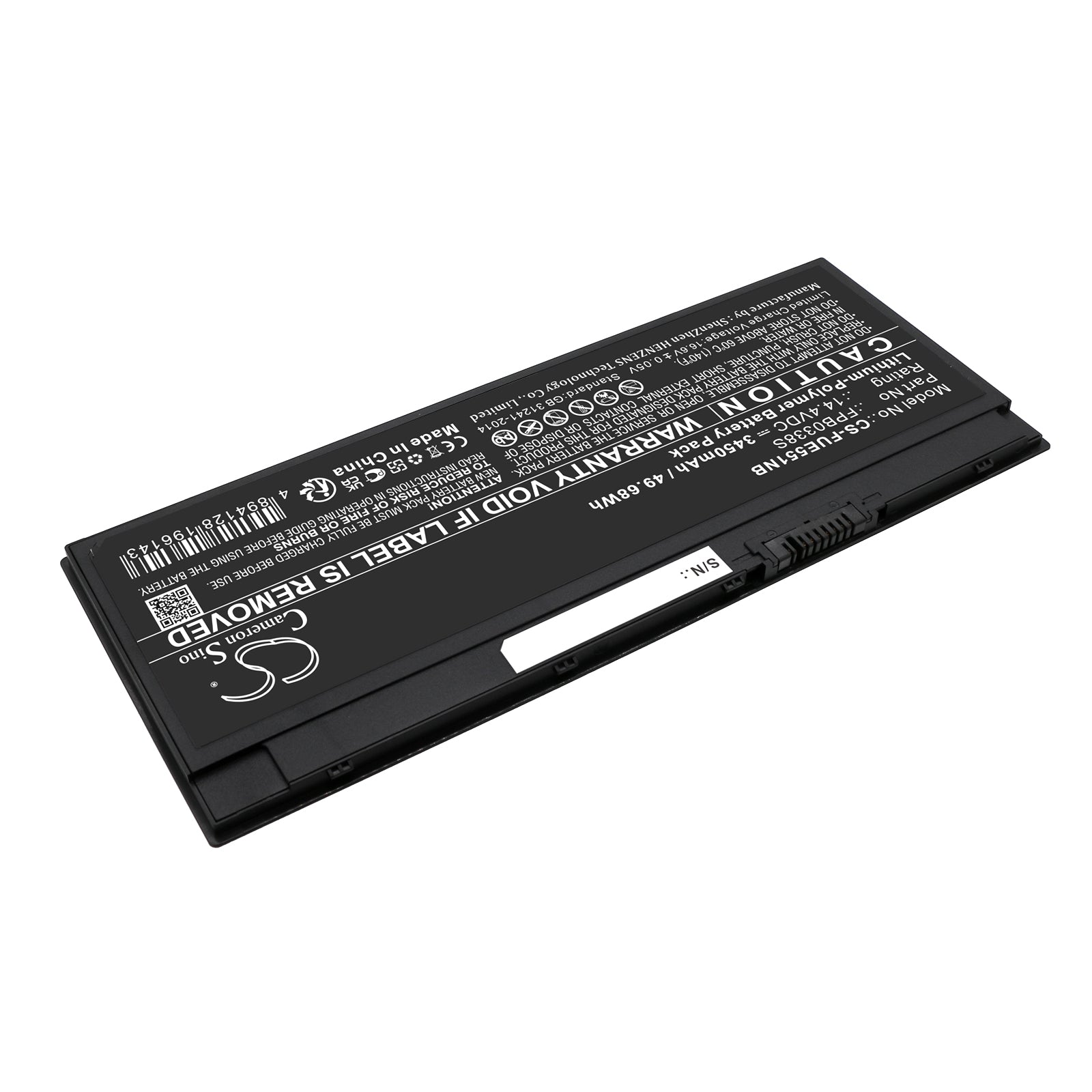 Replacement Battery for Fujitsu LifeBook E448-E4480M35SOIT – Notebook, Laptop – 3450mAh / 14.4V - image 2