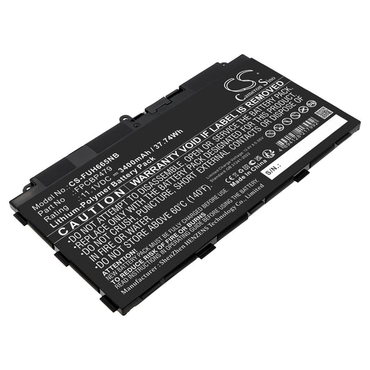 Replacement Battery for Fujitsu Stylistic Q616 – Notebook, Laptop – 3400mAh / 11.1V