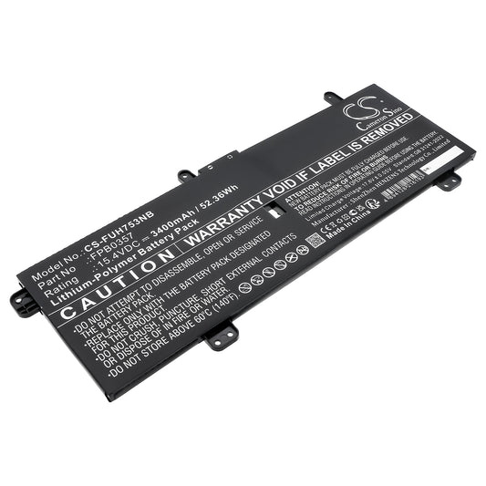 Replacement Battery for Fujitsu LifeBook CH75/E3 – Tablet – 3400mAh / 15.4V