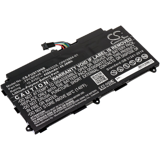 Replacement Battery for Fujitsu Stylistic Q737 – Notebook, Laptop – 4200mAh / 10.8V