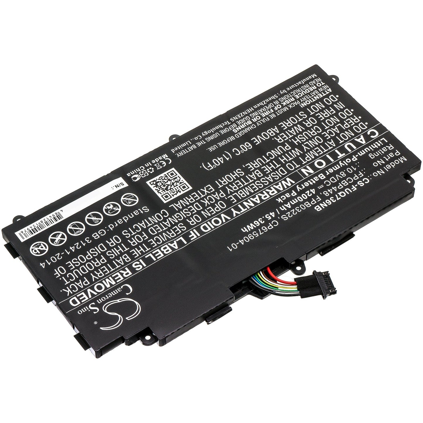 Replacement Battery for Fujitsu  Stylistic Q736 – Notebook, Laptop – 4200mAh / 45.36Wh / 10.8V