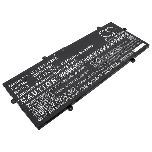 Replacement Battery for Fujitsu LifeBook E4512 – Notebook, Laptop – 4250mAh / 15.12V