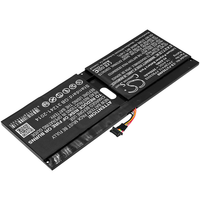 Replacement Battery for Fujitsu Lifebook U904 – Notebook, Laptop – 3050mAh / 14.4V - image 2