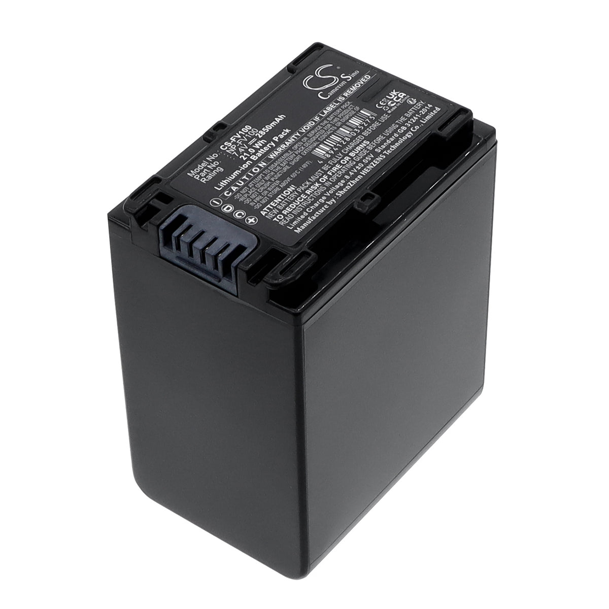 Replacement Battery for Sony DCR-SR60 – Camera – 2850mAh / 7.4V