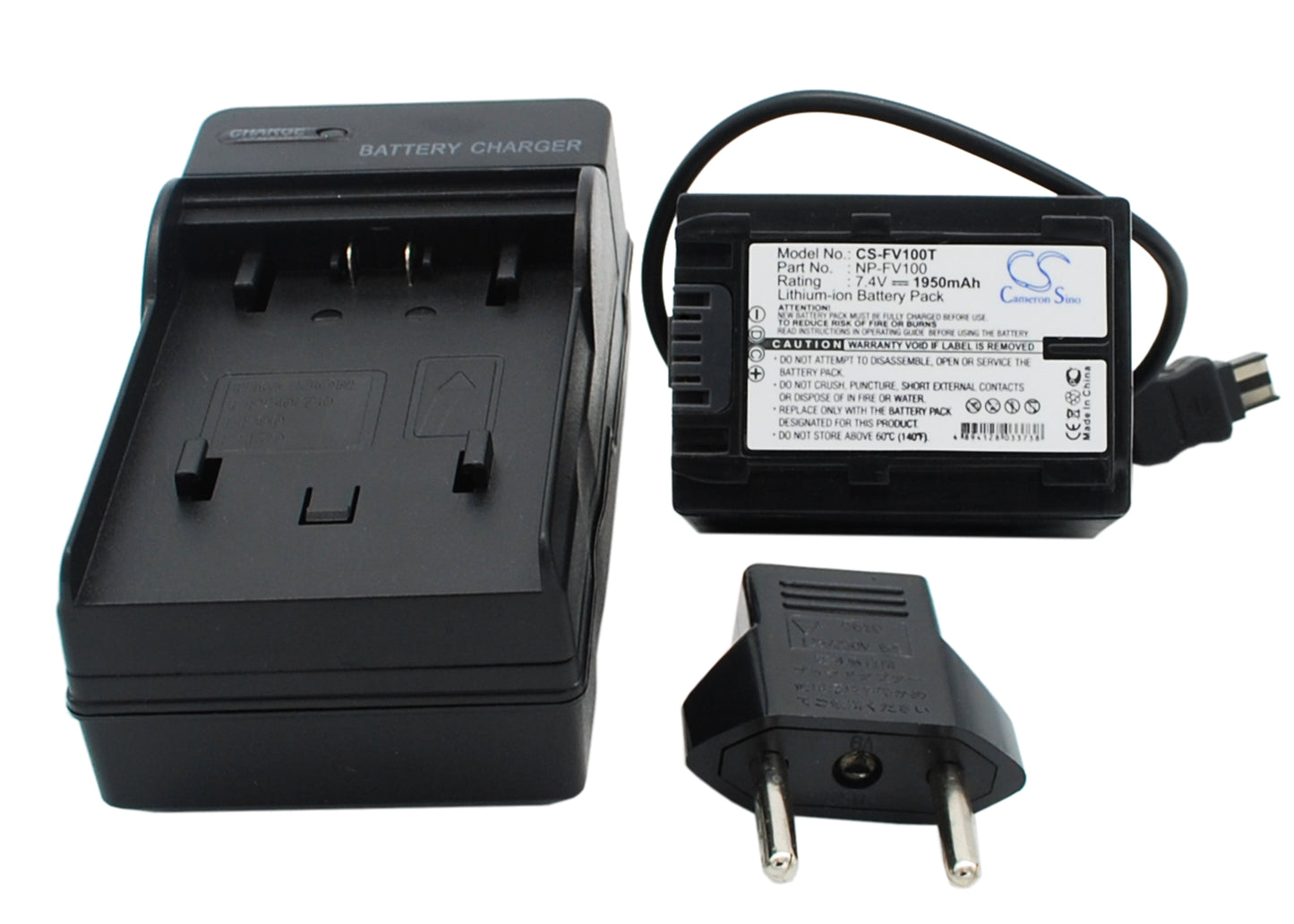 Replacement Battery for Sony HDR-TG1 – Camera – 1950mAh / 7.4V - image 1