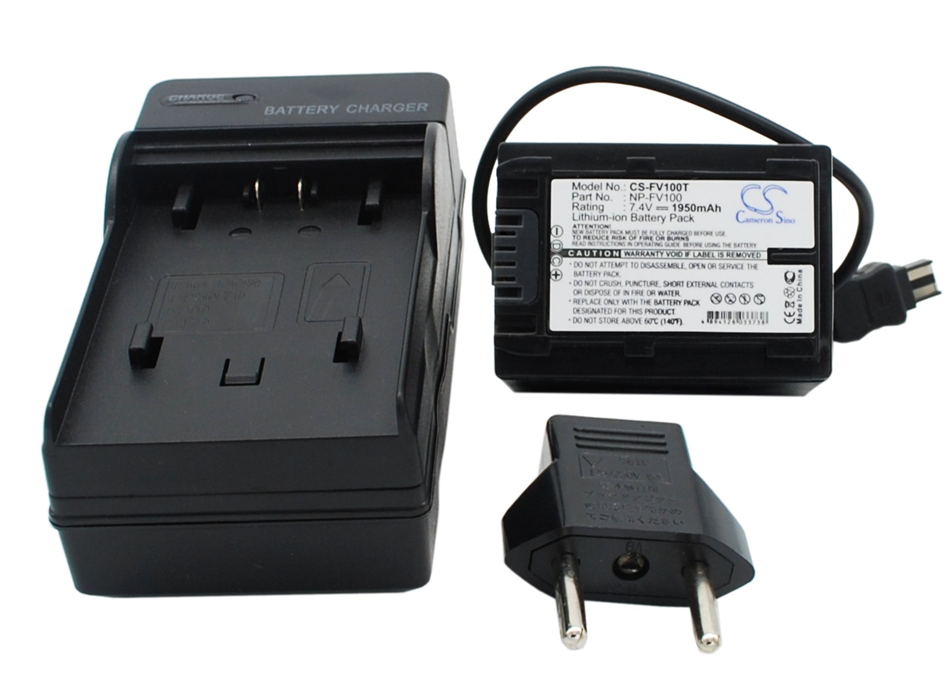 Replacement Battery for Sony HDR-TG1 – Camera – 1950mAh / 7.4V - image 1
