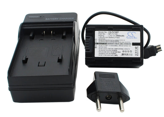 Replacement Battery for Sony HDR-TG1 – Camera – 1950mAh / 7.4V - image 1