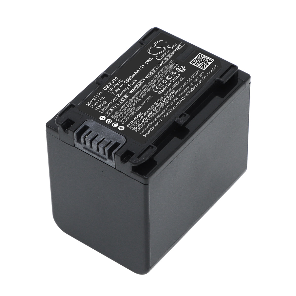 Replacement Battery for IDX System | Sony MC-2U – Camera – 1500mAh / 7.4V