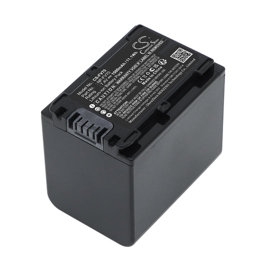 Replacement Battery for IDX System | Sony MC-2U – Camera – 1500mAh / 7.4V