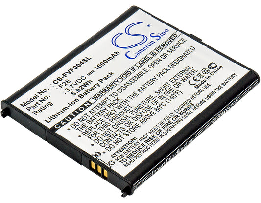 Replacement Battery for Fujitsu Arrows V – Mobile, SmartPhone – 1600mAh / 3.7V