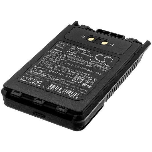 Replacement Battery for Yaesu FT-3D – Two-Way Radio – 2000mAh / 7.4V